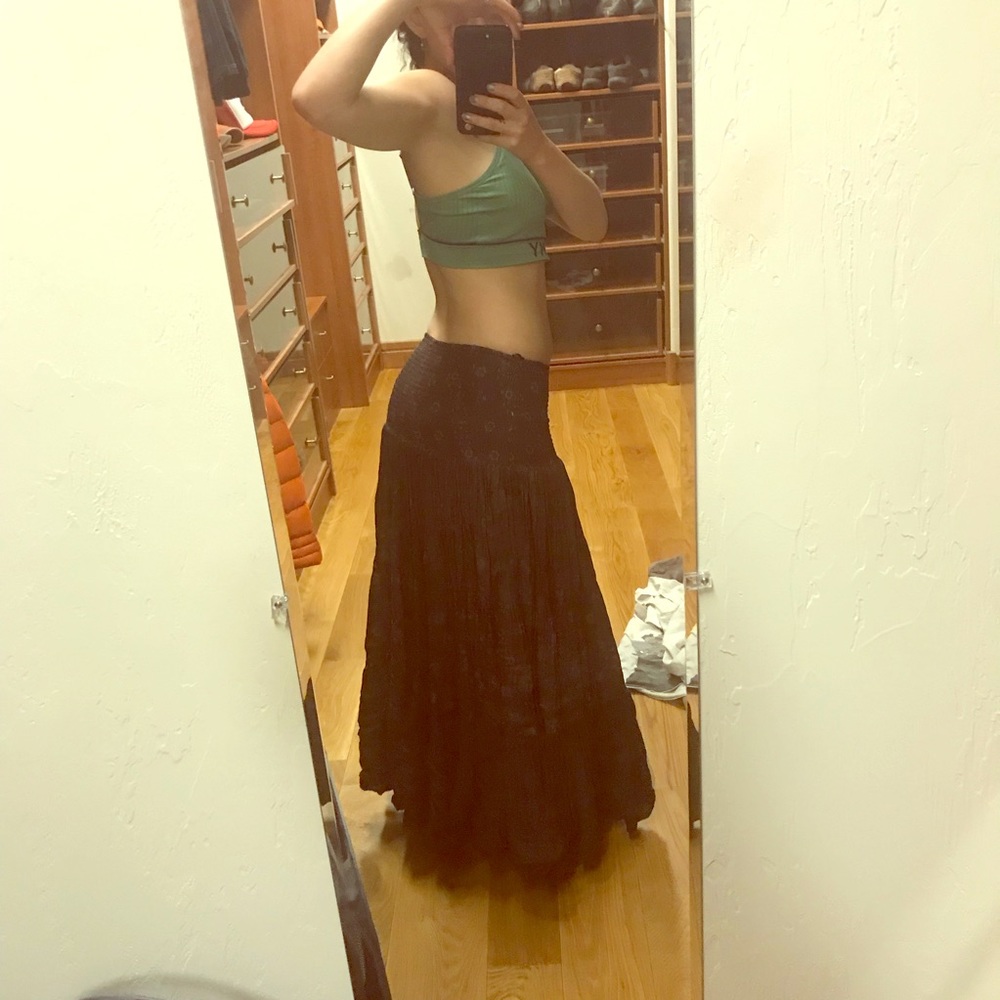 Free People flowy hippy skirt and dress